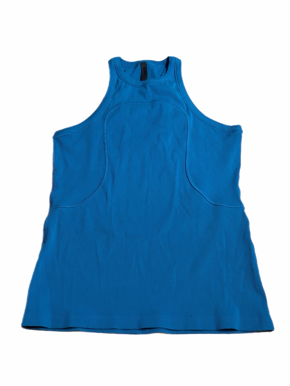 Lululemon Ribbed Cotton Tight-Fit Tank *SLNSH Collection (Indian Ocean Blue) L